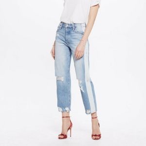Mother the Trasher Jeans Striped Confessed Size 29